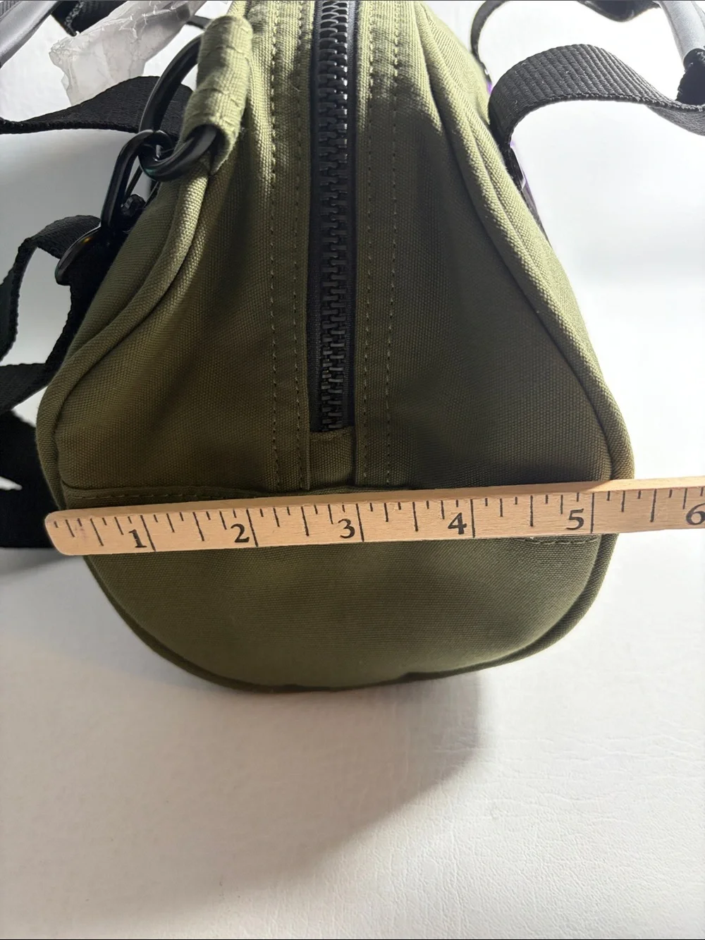 THE NORTH FACE Purple Label X  Nanamica Japan NEW Field Denim Duffle Bag Olive